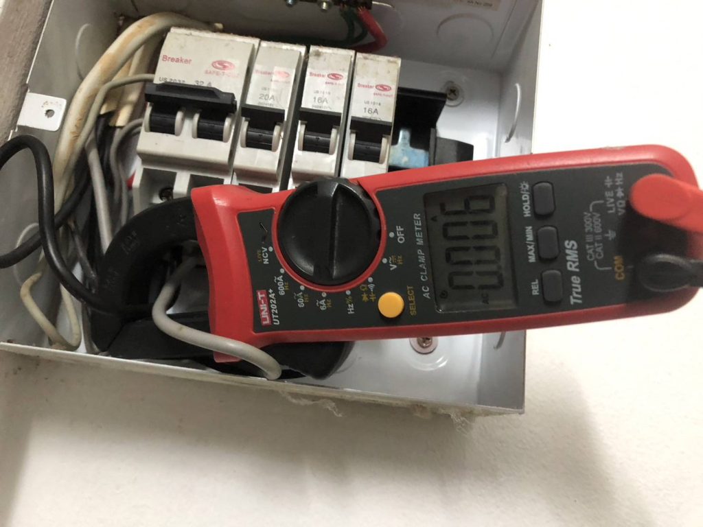 วัดไฟตู้คอนซูมเมอร์