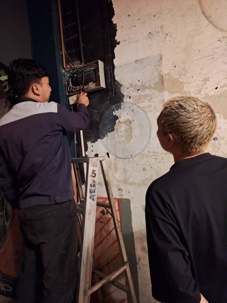 ตรวจเช็กหน้างานพร้อมให้คำแนะนำ