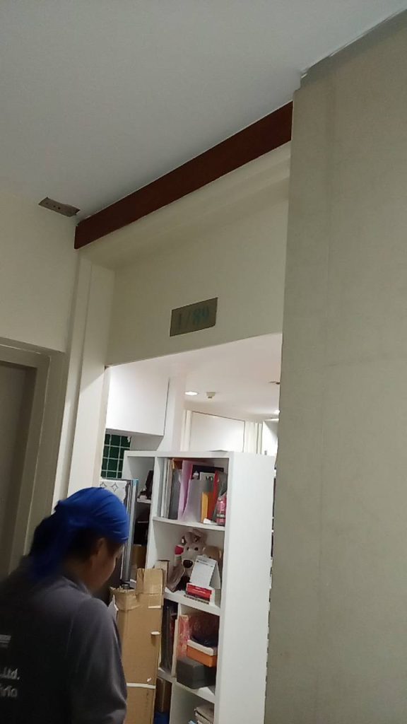 ช่างไฟฟ้าเข้าตรวจเช็กหน้างาน