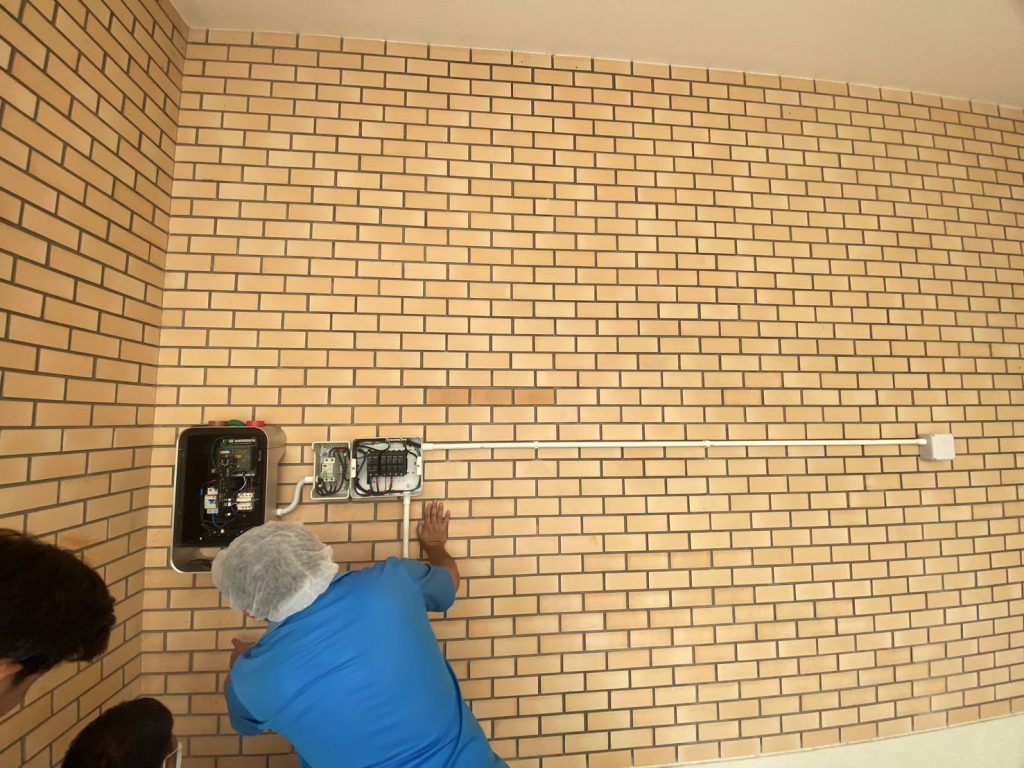 งานติดตั้ง EV Charger