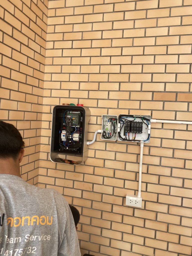 งานติดตั้ง EV Charger