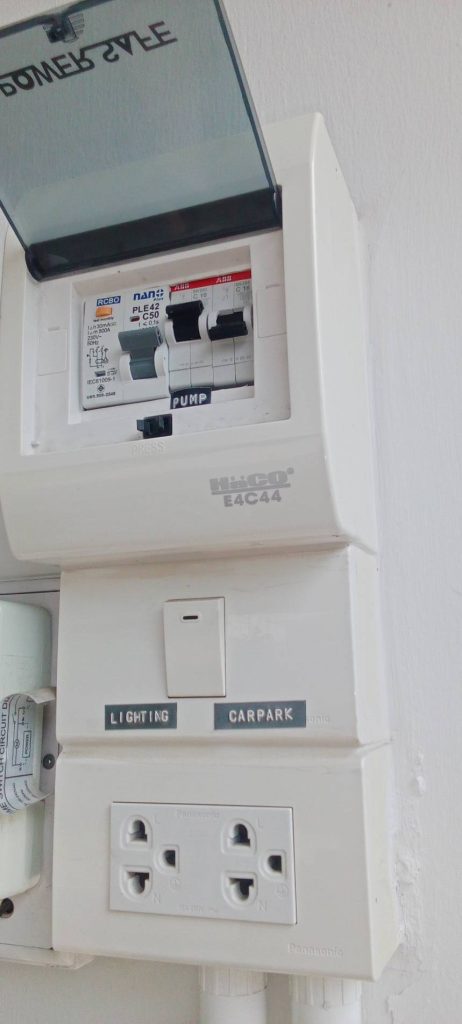 ตู้คอนซูมเมอร์พร้อม RCBO