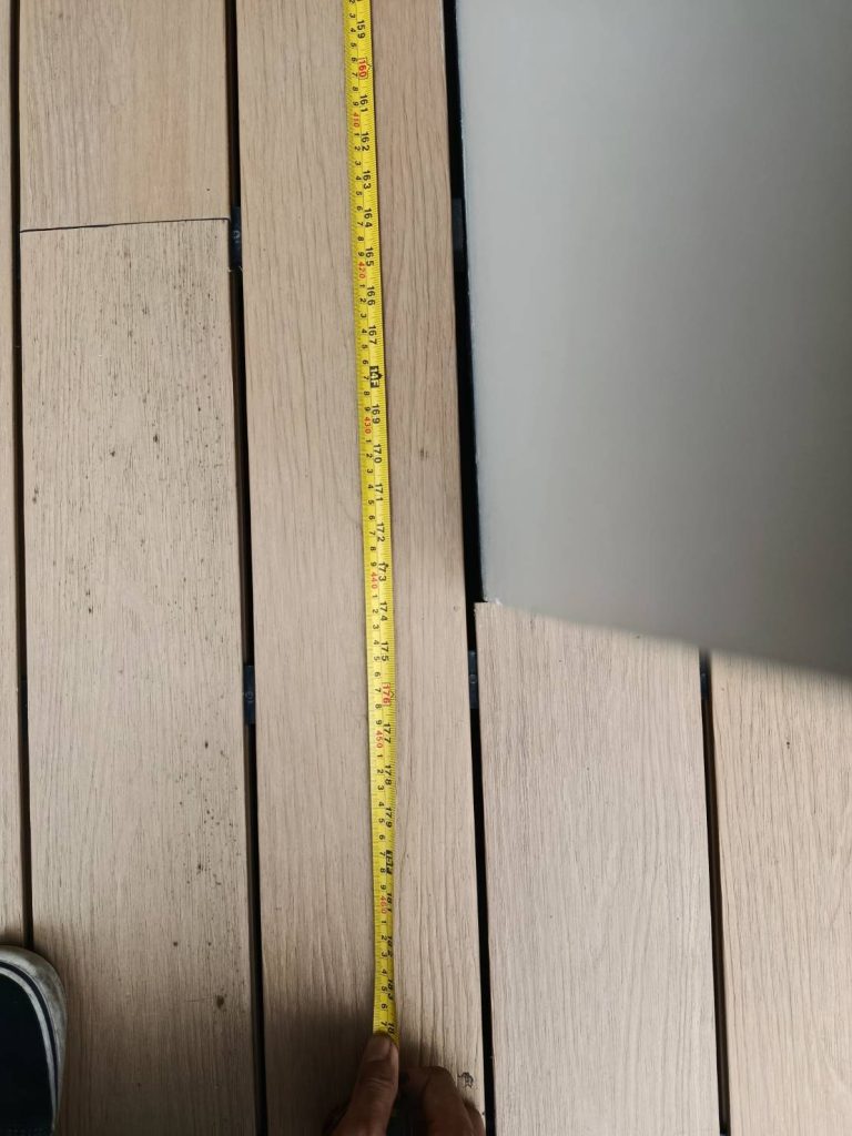 วัดระยะเตรียมติดตั้ง