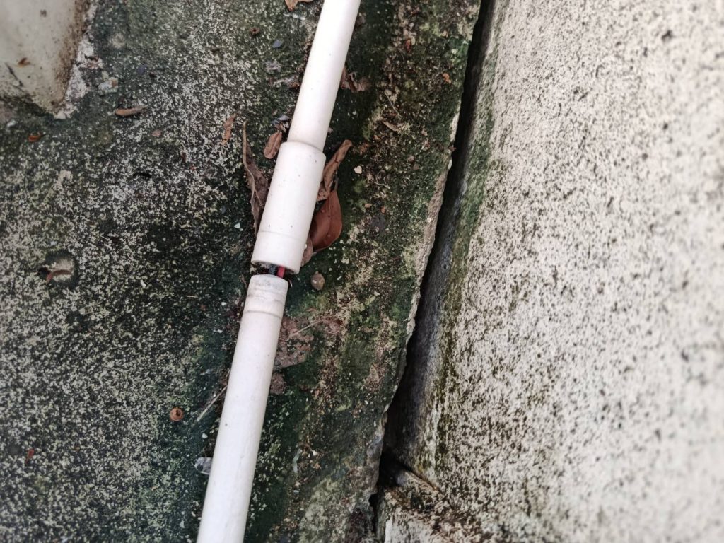 แนวท่อสายไฟ