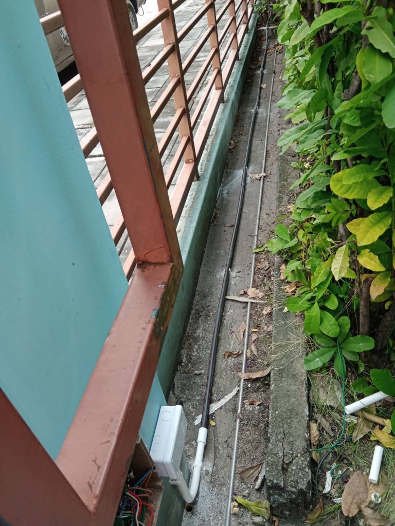 แนวท่อสายไฟ