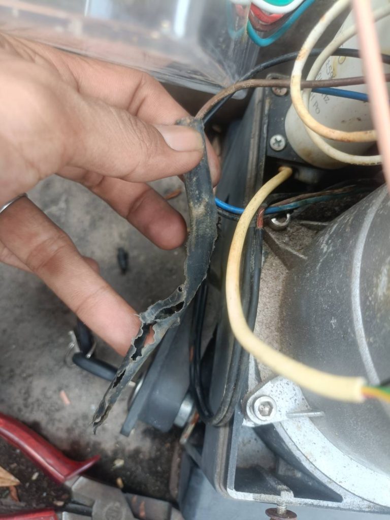 อะไหล่มอเตอร์ประตูรีโมทชำรุด