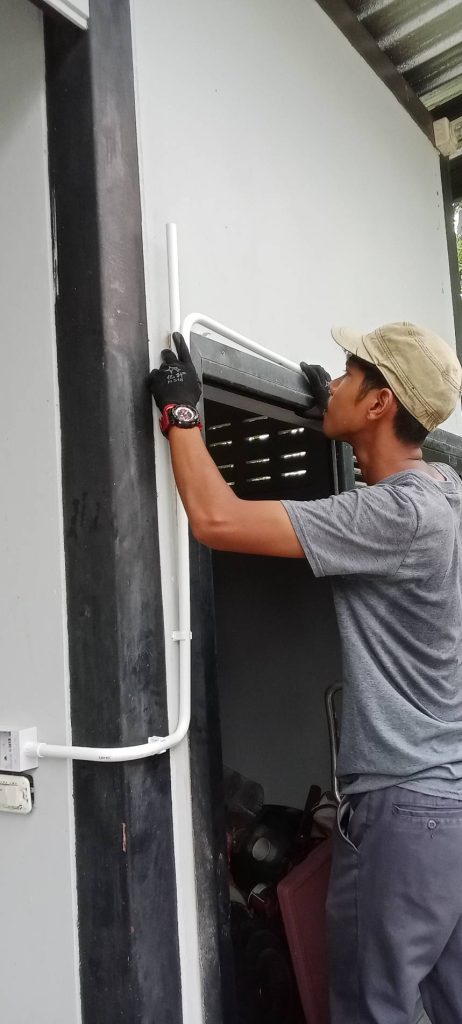 แนวท่อสายไฟ