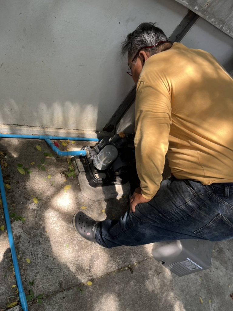 ตรวจเช็กปั๊มน้ำ