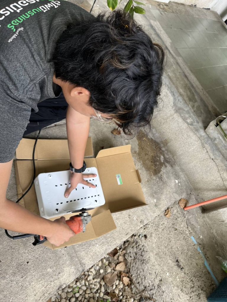 จัดเตรียมตู้โหลดเซ็นเตอร์