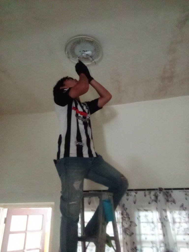 ติดตั้งไฟดาวน์ไลท์