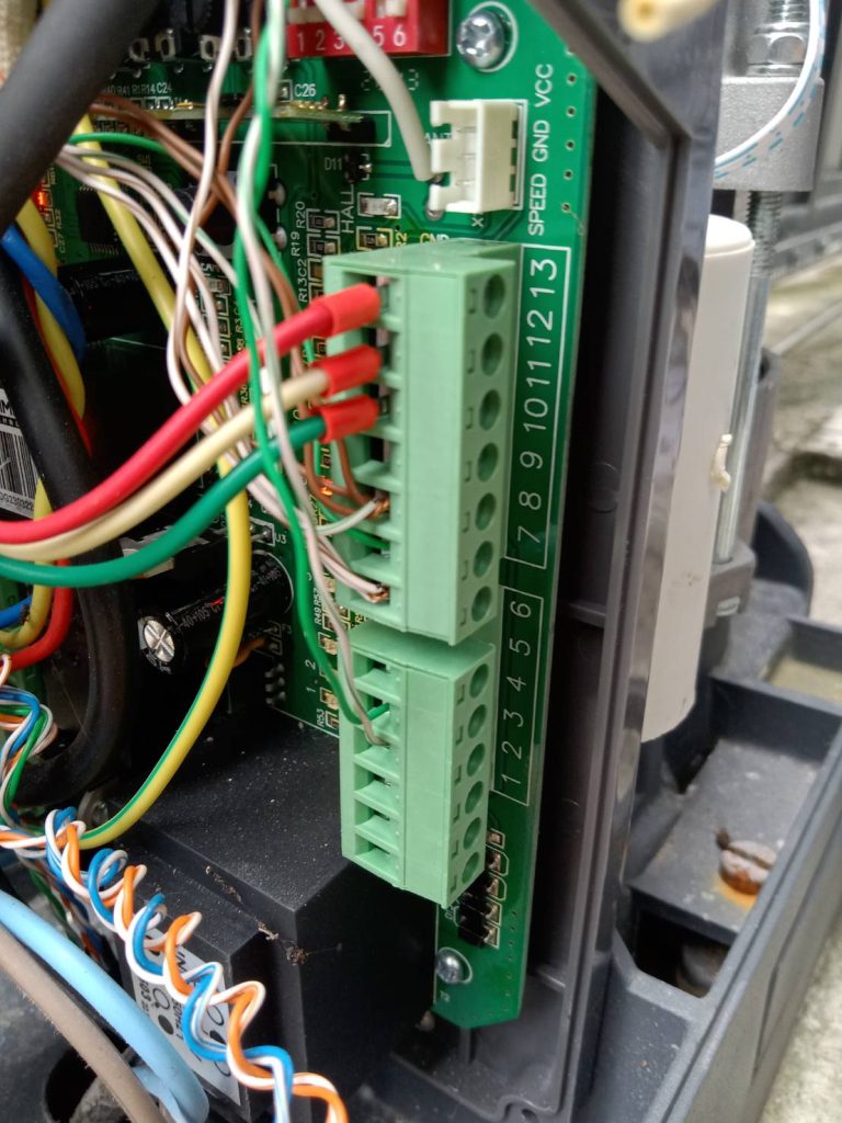 แผงวงจรมอเตอร์ประตูรีโมท