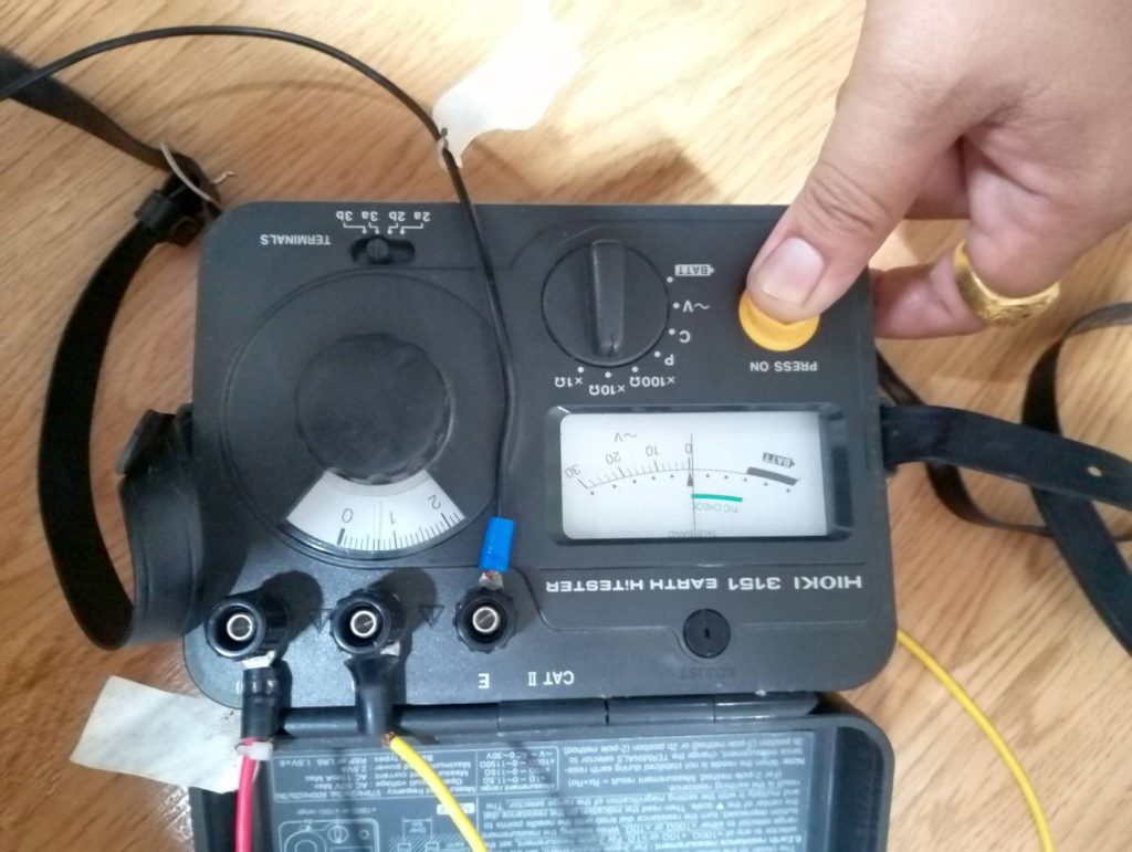 เครื่องวัดความต้านทานดิน