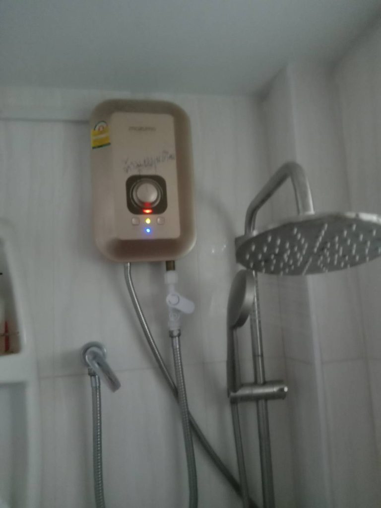 ติดตั้งสายกราวน์เครื่องทำน้ำอุ่น