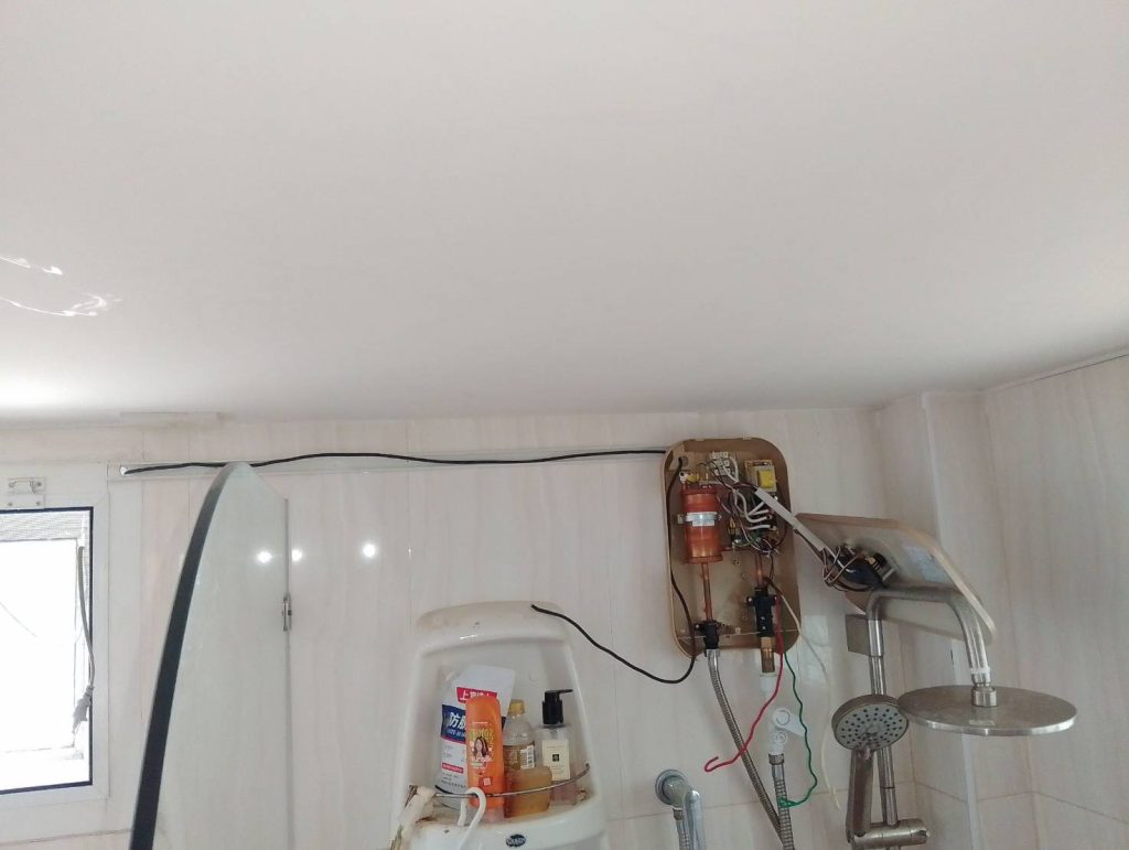 ติดตั้งสายกราวน์เครื่องทำน้ำอุ่น