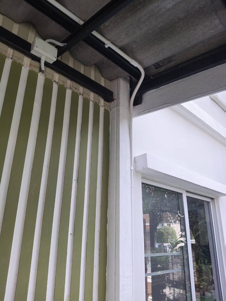 แนวท่อสายกราวด์