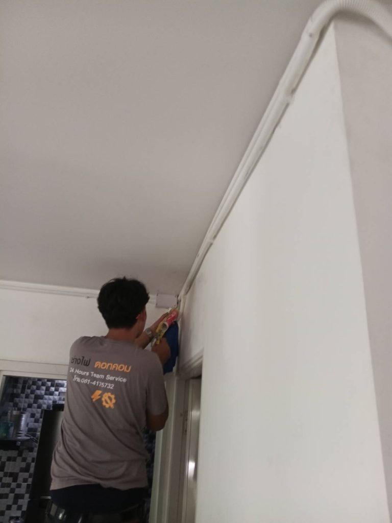 ยิงซิลิโคนเก็บงาน