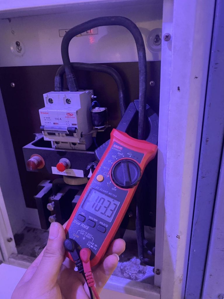 วัดไฟเมนเบรกเกอร์