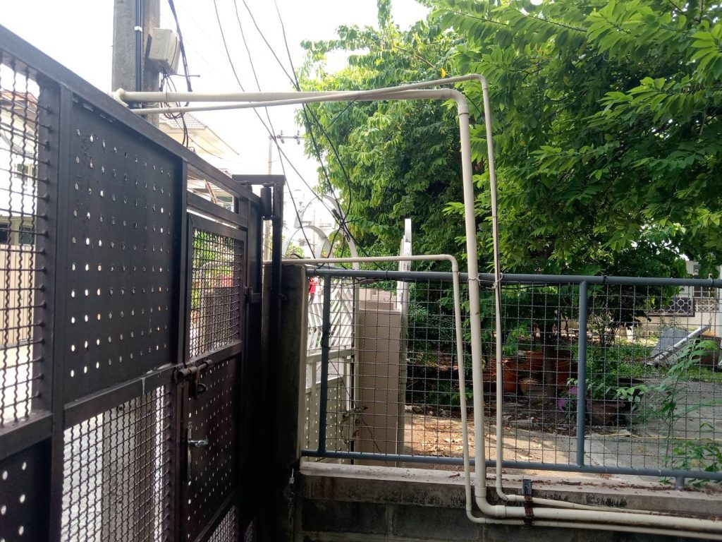 แนวท่อสายไฟ