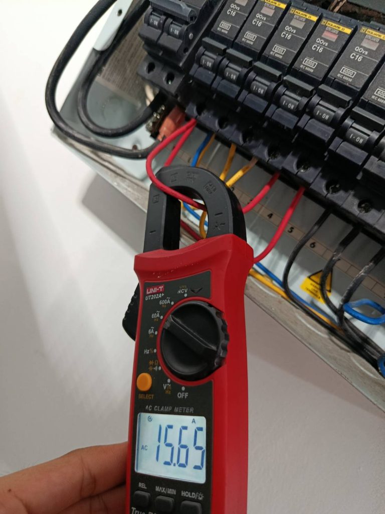 วัดไฟตู้คอนซูมเมอร์