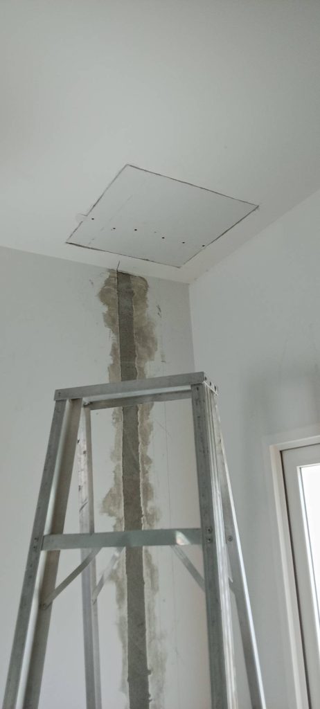 งานติดตั้งแบบฝังผนัง