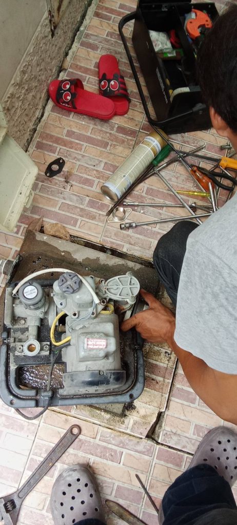 ตรวจเช็กปั๊มน้ำ