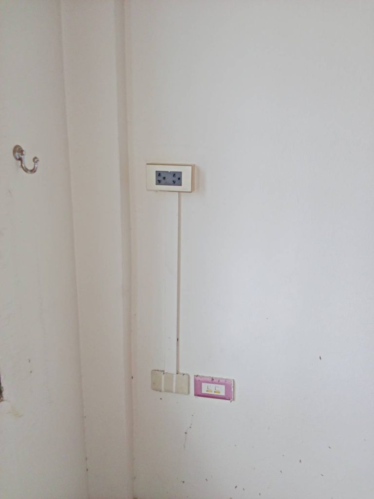 ตรวจเช็คสายไฟ