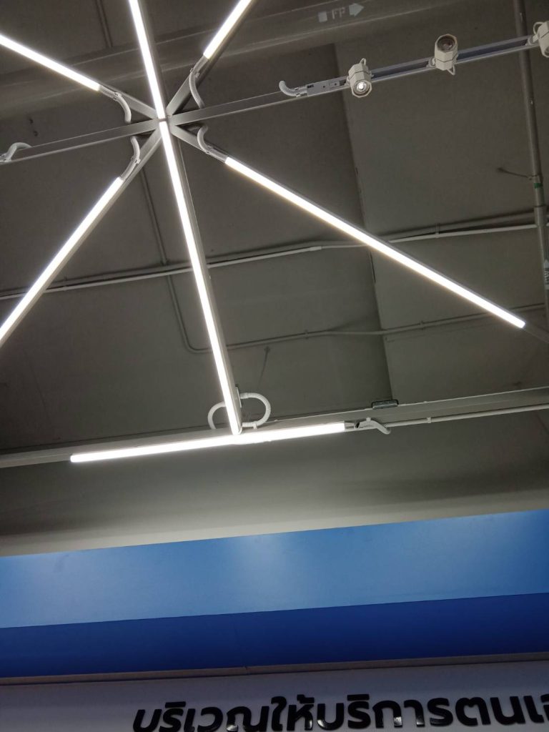 งานติดตั้งไฟแสงสว่าง