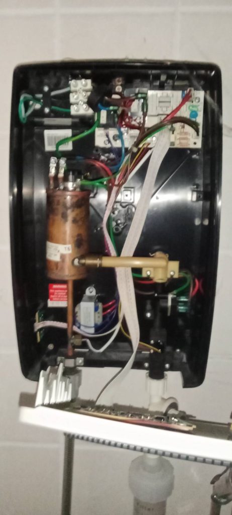 ภายในเครื่องทำน้ำอุ่น