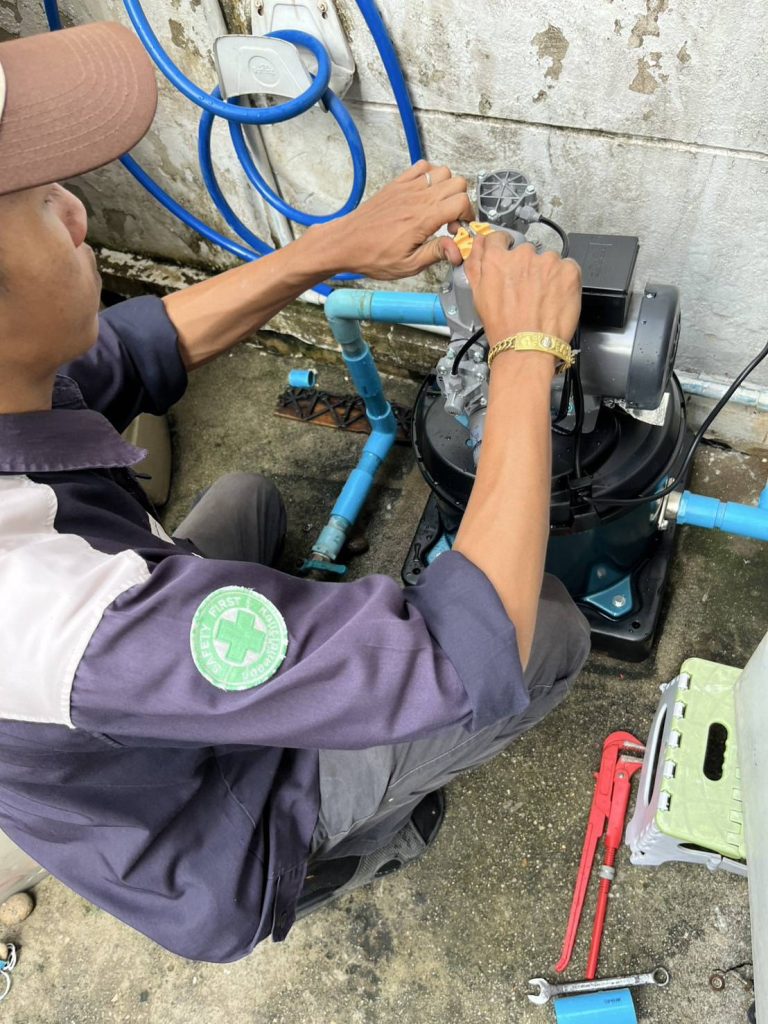 ซ่อมปั้มน้ำ