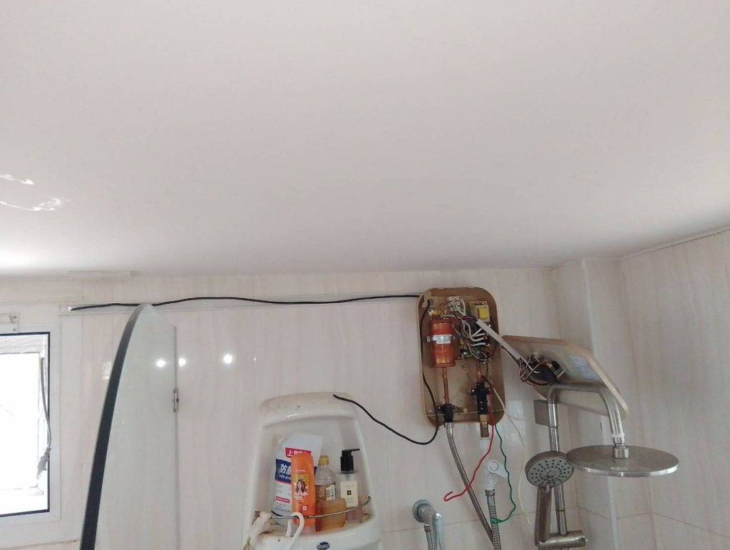 ติดตั้งสายกราวน์เครื่องทำน้ำอุ่น