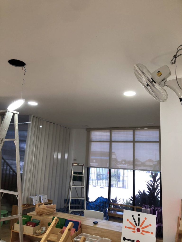 ติดตั้งดาวน์ไลท์