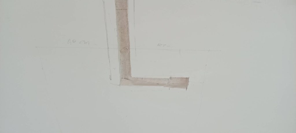 กรีดปูนฝังสายไฟ