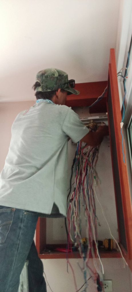 งานติดตั้งตู้โหลดเซ็นเตอร์