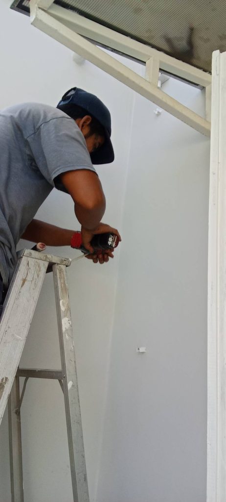 วัดแนวติดตั้ง