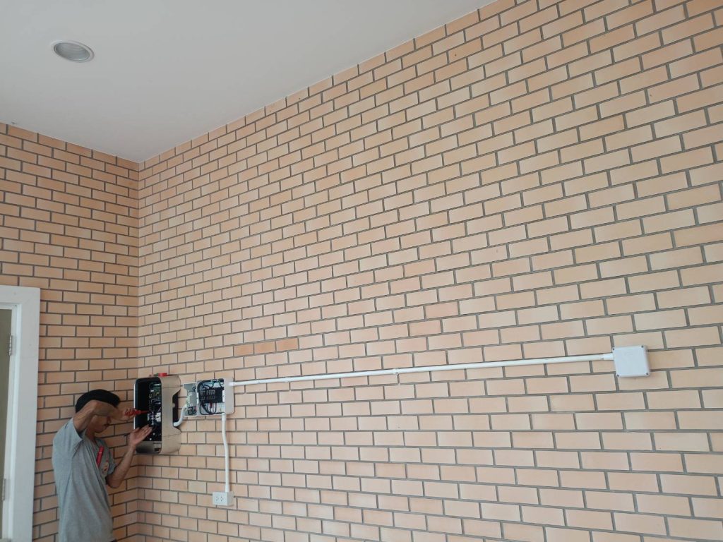 งานติดตั้ง EV Charger