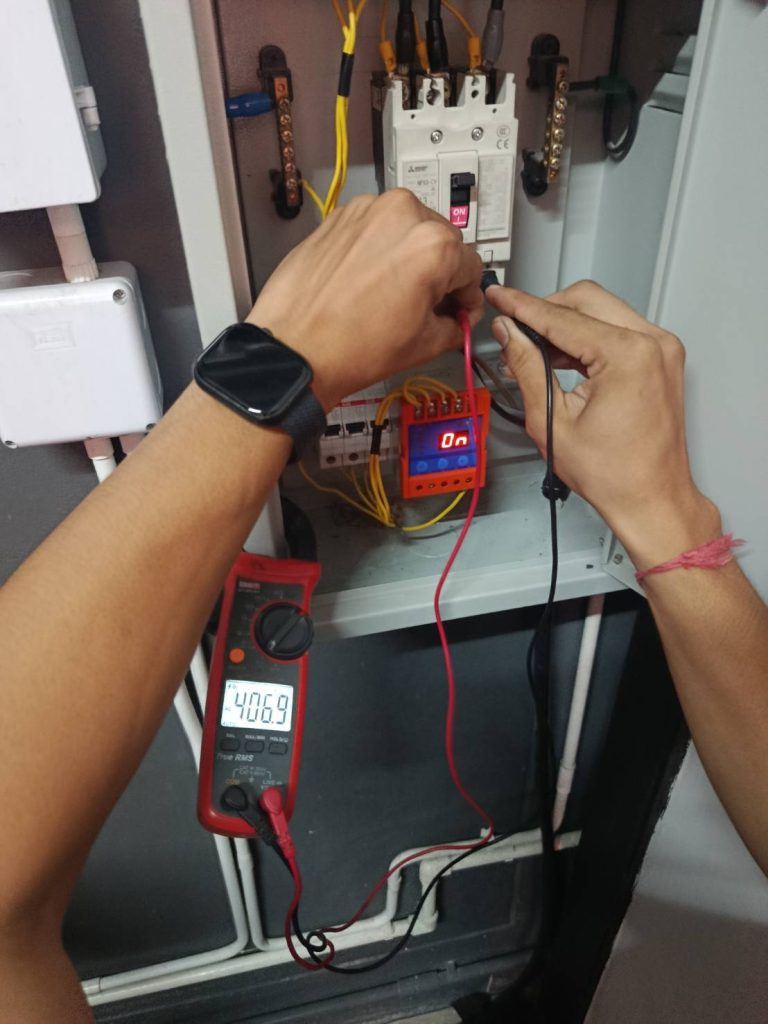 วัดไฟเมนเบรกเกอร์