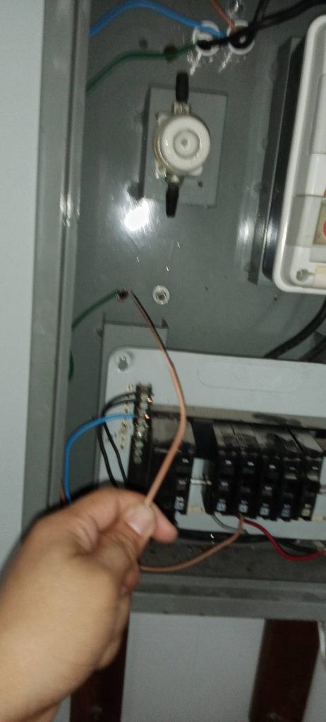 เดินสายไฟเข้าตู้คอนซูมเมอร์