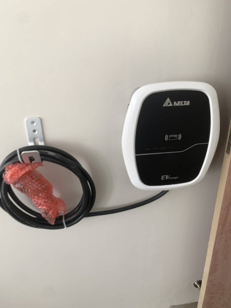 งานติดตั้ง EV Charger