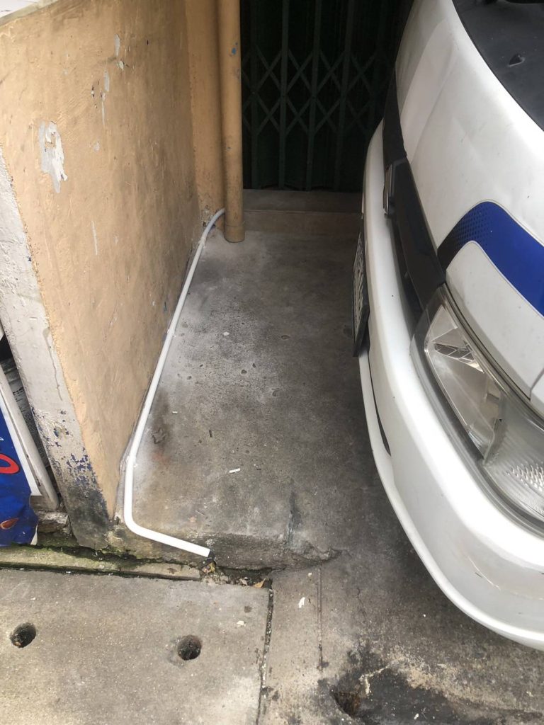 แนวท่อสายดิน