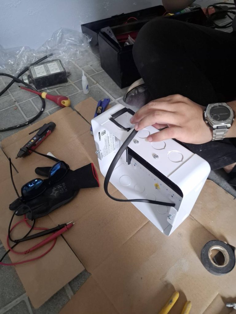 ติดตั้งตู้คอนซูมเมอร์