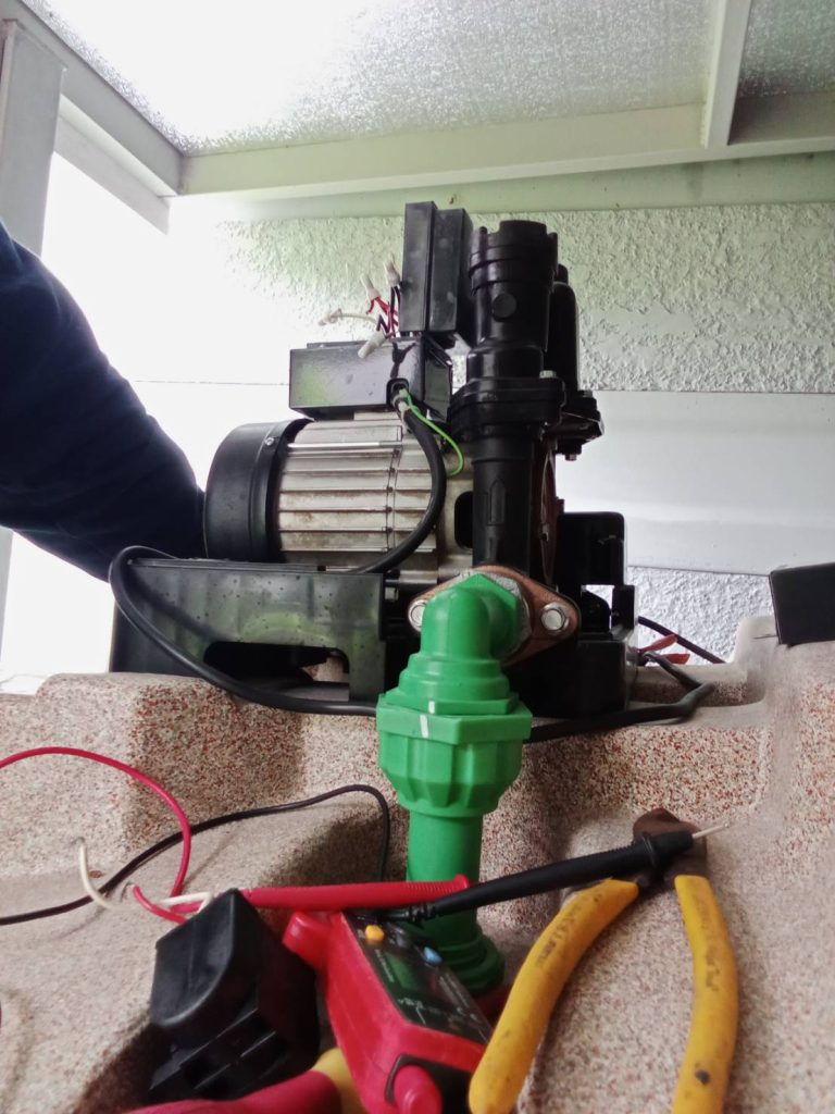 ตรวจเช็กปั๊มน้ำ