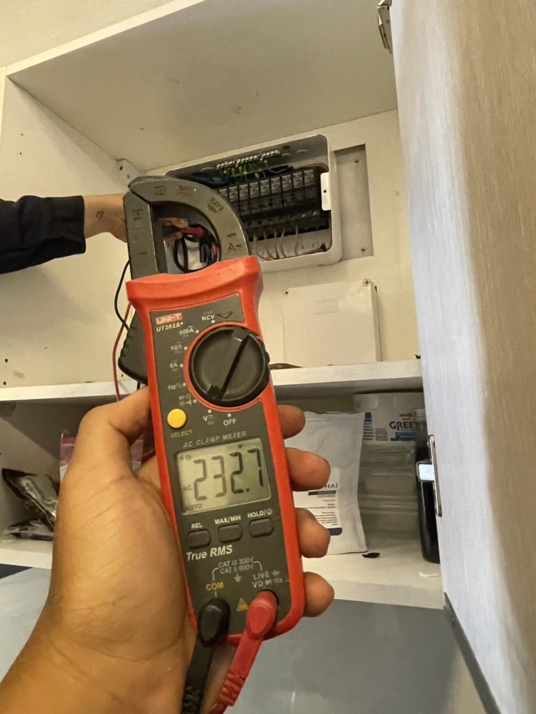 ตรวจเช็กหลังการติดตั้ง