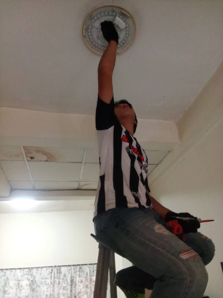 ติดตั้งไฟดาวน์ไลท์