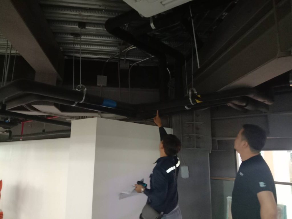 ช่างไฟฟ้าเข้าประเมินหน้างาน