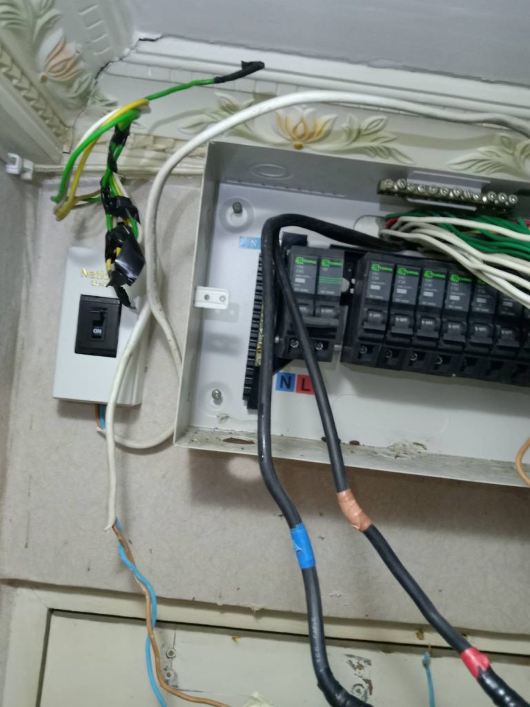 ติดตั้งสายกราวน์