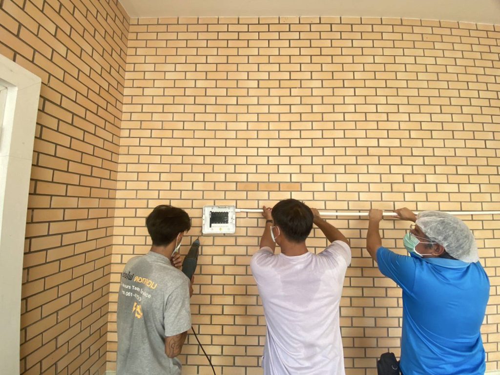 งานติดตั้งEV Charger