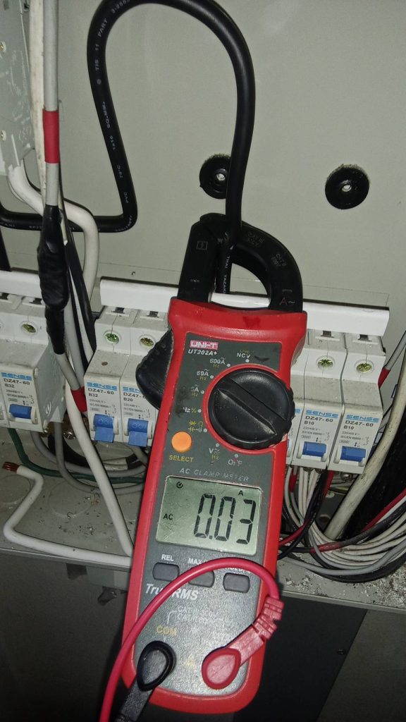 วัดไฟตู้คอนซูมเมอร์