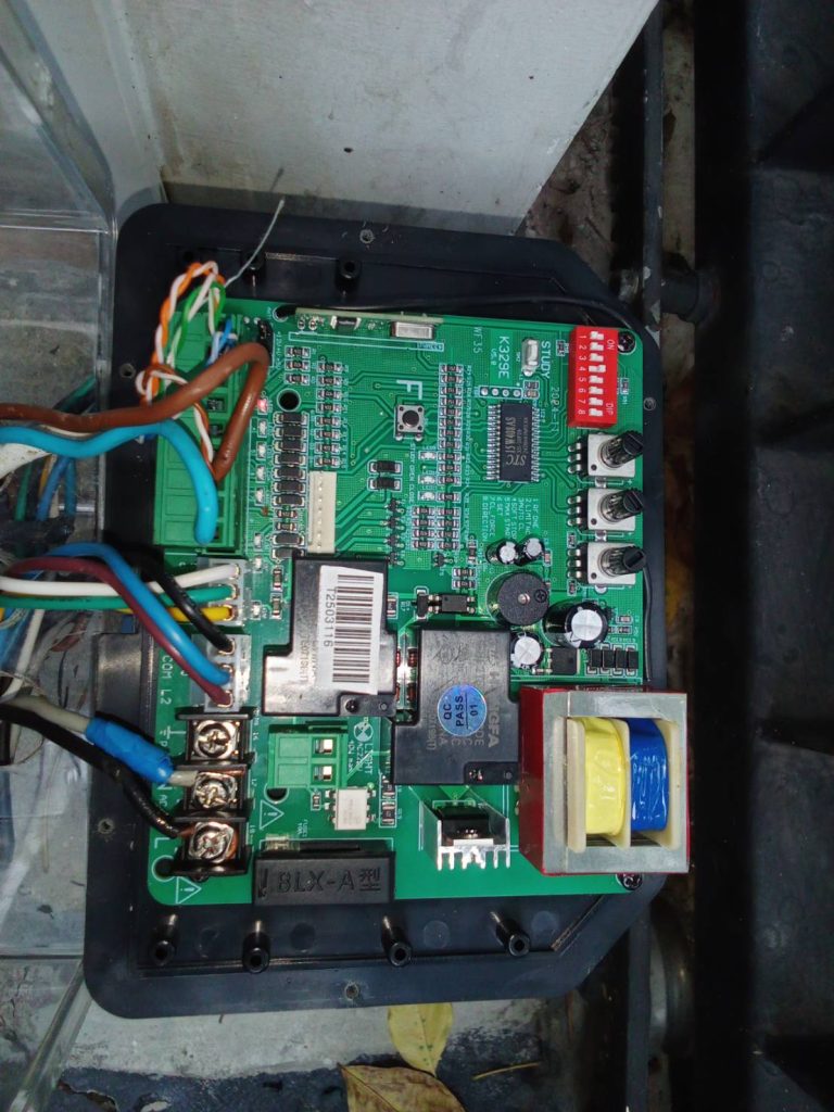 วงจรมอเตอร์ประตูรีโมท