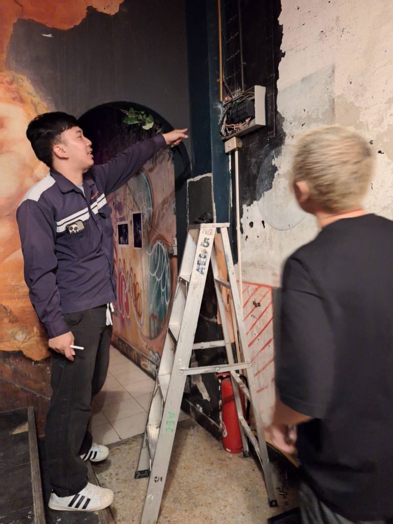 ตรวจเช็กหน้างานพร้อมให้คำแนะนำ