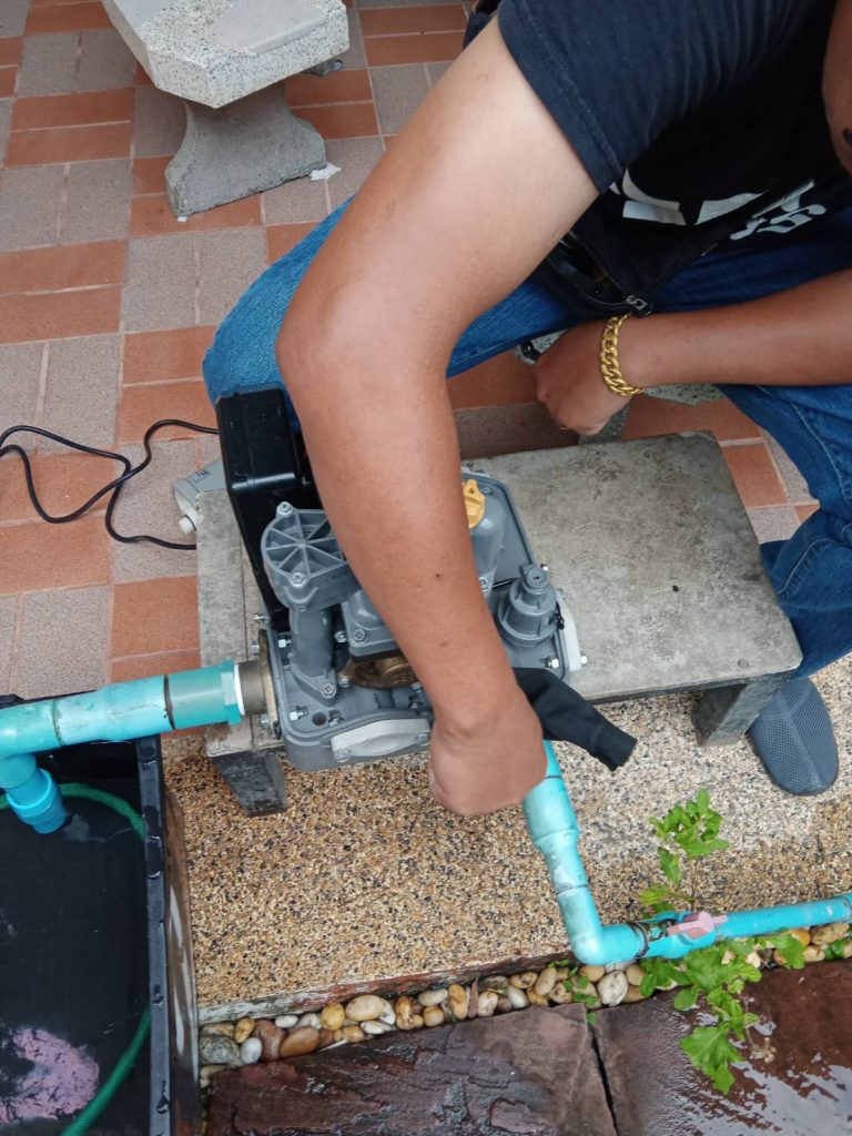 ตรวจเช็กปั๊มน้ำ